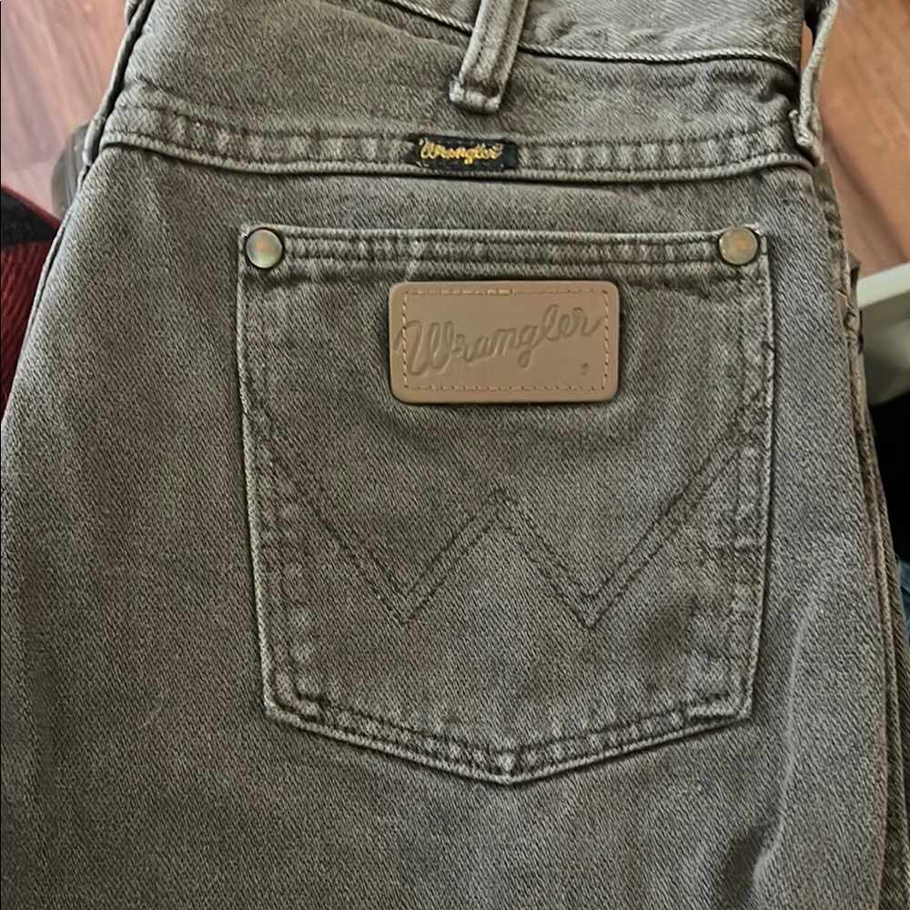 Wrangler Gray Denim Jeans